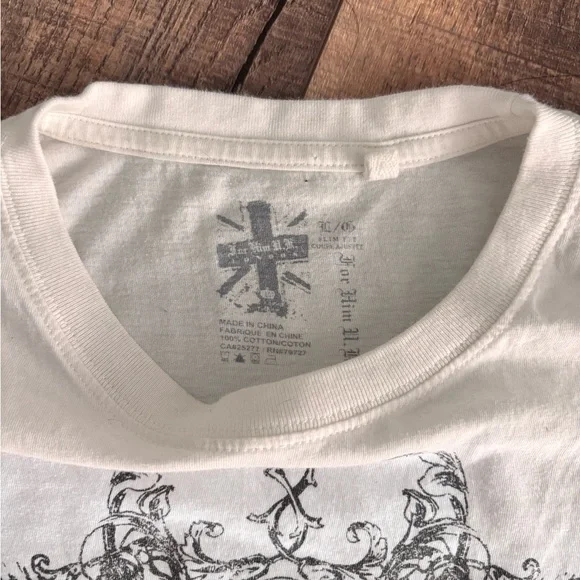 White Tee - Picture 2 of 2